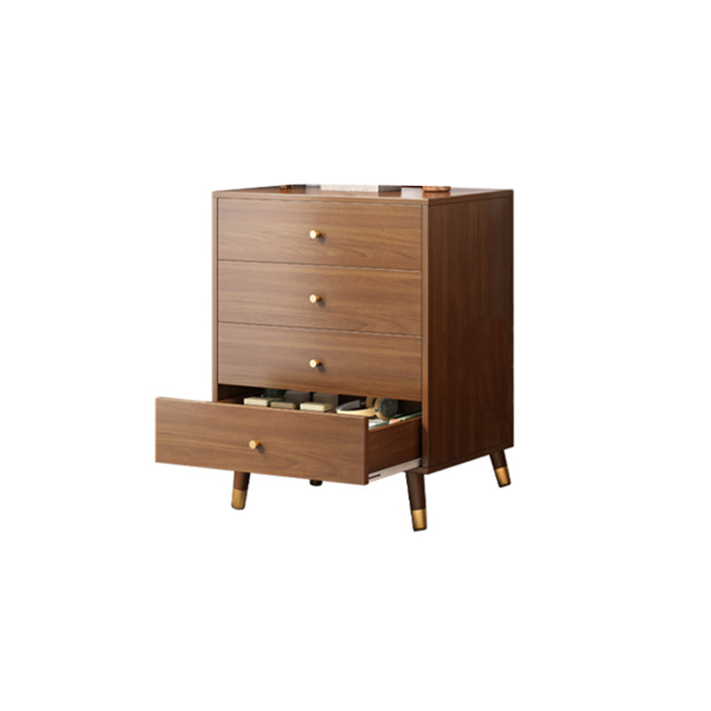 29.52'"/35.43" Tall Brown Wooden Chest, Rectangle Accent Chest with Drawers Clearhalo 'Cabinets & Chests' 'cabinets_chests' 'furn' 'furn_cabinets_chests' 'Furniture' 'Living Room Furniture' 5826292