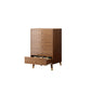 29.52'"/35.43" Tall Brown Wooden Chest, Rectangle Accent Chest with Drawers Clearhalo 'Cabinets & Chests' 'cabinets_chests' 'furn' 'furn_cabinets_chests' 'Furniture' 'Living Room Furniture' 5826294