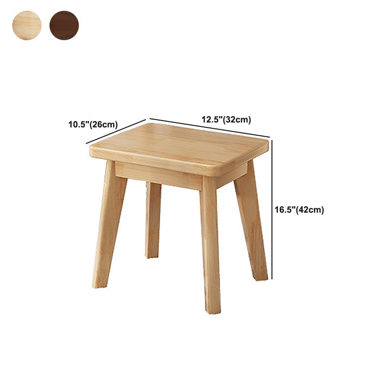 2-Drawers Mirror Table Dressing Table Solid Wood Make-up Vanity Clearhalo 'Bedroom Furniture' 'furn' 'furn_makeup_vanities' 'Furniture' 'Makeup Vanities' 'makeup_vanities' 5827807