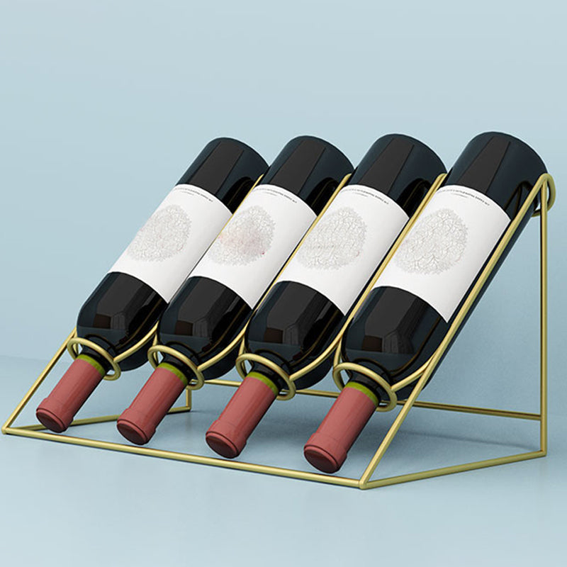 Metalen aanrechtwijnhouder Hedendaags flessenrek enkele rail