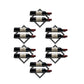 Wall Mounted Wine Holder Metal Home Wine Glass Stemware Rack Holder Clearhalo 'furn' 'furn_wine_racks' 'Furniture' 'Kitchen & Dining Furniture' 'Wine Racks' 'wine_racks' 5828206