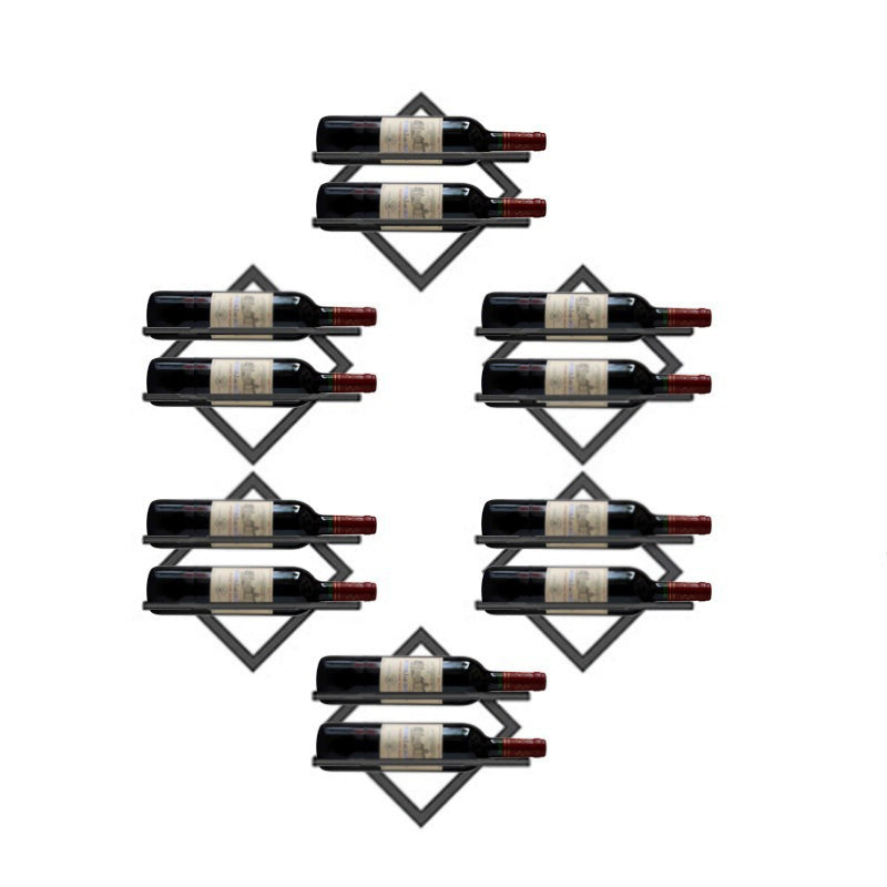 Wall Mounted Wine Holder Metal Home Wine Glass Stemware Rack Holder Clearhalo 'furn' 'furn_wine_racks' 'Furniture' 'Kitchen & Dining Furniture' 'Wine Racks' 'wine_racks' 5828206