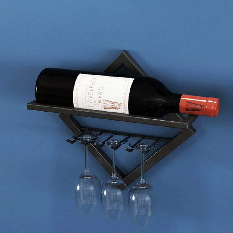 Wall Mounted Wine Holder Metal Home Wine Glass Stemware Rack Holder Clearhalo 'furn' 'furn_wine_racks' 'Furniture' 'Kitchen & Dining Furniture' 'Wine Racks' 'wine_racks' 5828213