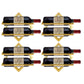 Wall Mounted Wine Holder Metal Home Wine Glass Stemware Rack Holder Wine Bottle Rack Gold 4 Piece Set Clearhalo 'furn' 'furn_wine_racks' 'Furniture' 'Kitchen & Dining Furniture' 'Wine Racks' 'wine_racks' 5828215