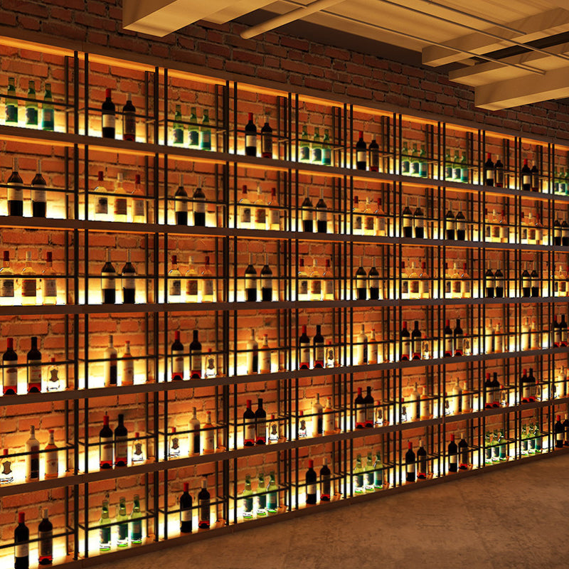 工業用ワインボトルホルダー金属ワインラックボトル用バー