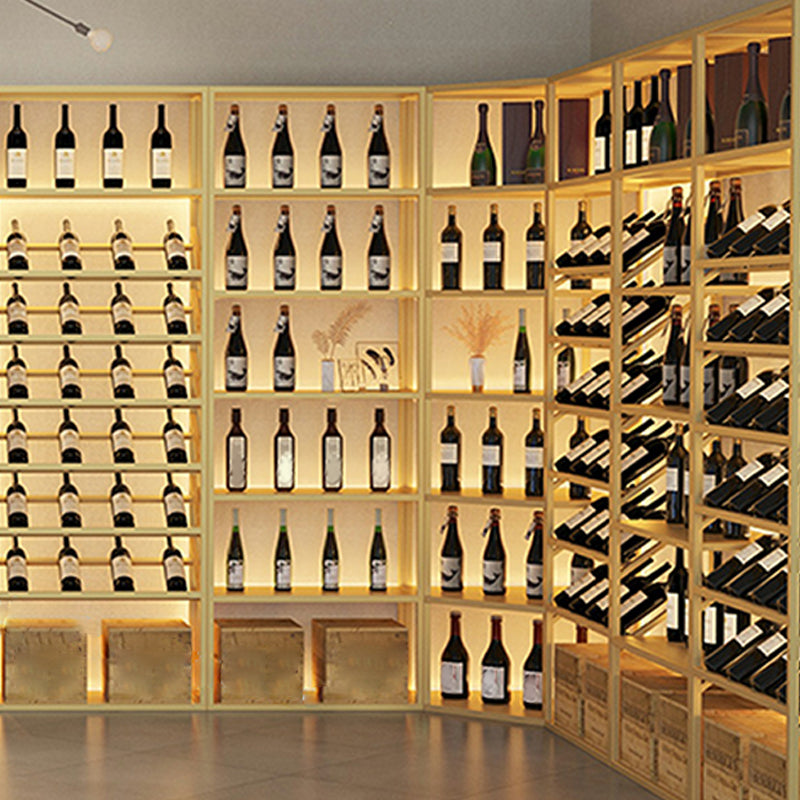 Luxury Floor Wine Shelf Metal Horizontal Wine Racks with Shelf Clearhalo 'furn' 'furn_wine_racks' 'Furniture' 'Kitchen & Dining Furniture' 'Wine Racks' 'wine_racks' 5828350