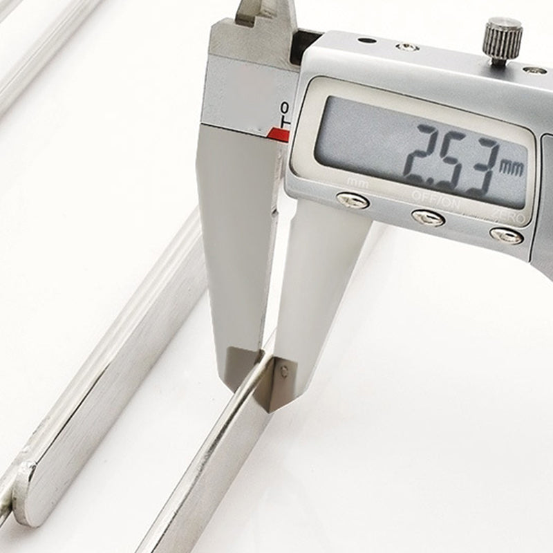 メタルハンギングモダンワインラック0.92 "Wステムウェアホルダーブラック/シルバー