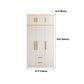 White Wardrobe Cabinet Contemporary Engineered Wood Wardrobe Armoire Clearhalo 'Armoires & Wardrobes' 'armoires_wardrobes' 'Bedroom Furniture' 'furn' 'furn_armoires_wardrobes' 'Furniture' 5828619