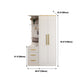 White Wardrobe Cabinet Contemporary Engineered Wood Wardrobe Armoire Clearhalo 'Armoires & Wardrobes' 'armoires_wardrobes' 'Bedroom Furniture' 'furn' 'furn_armoires_wardrobes' 'Furniture' 5828620