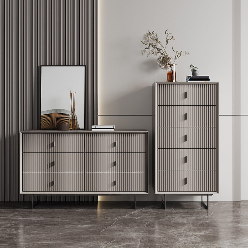 Armoire à butte de salon en bois armoire de serveur moderne avec tiroir