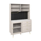Artificial Wood Living Room Sideboard Gabinete Glam Credenza con cajones y almacenamiento