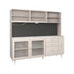 Artificial Wood Living Room Sideboard Gabinete Glam Credenza con cajones y almacenamiento