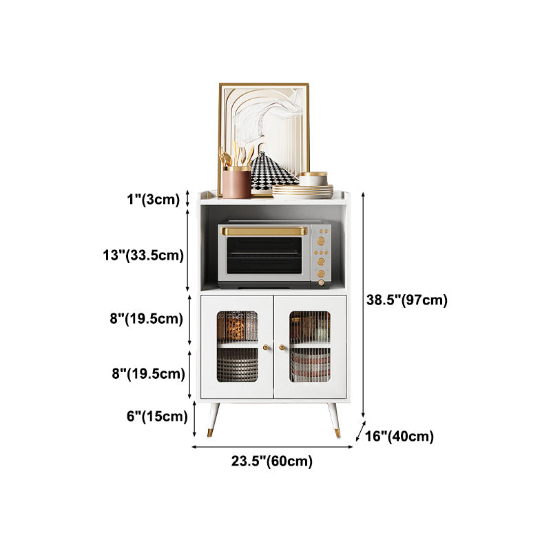 Wood Kitchen Sideboard Cabinet Glam Credenza with Drawers and Storage Clearhalo 'buffet_sideboard' 'Buffets & Sideboards' 'furn' 'furn_buffet_sideboard' 'Furniture' 'Kitchen & Dining Furniture' 5828838