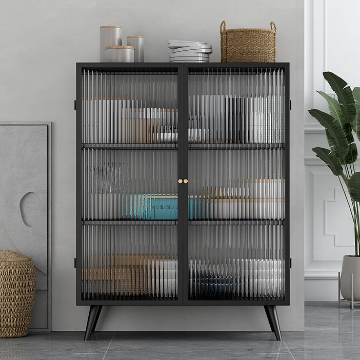 Armoire à butte de cuisine en acier armoire de serveur moderne avec stockage