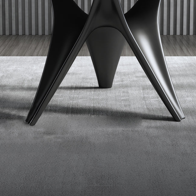 Mesa redonda de mesa moderna mesa de comedor con base de trípode