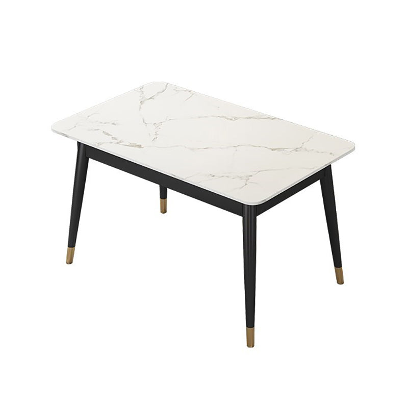 Mesa de comedor de lujo tradicional Mesa de piedra sinterizada para el hogar