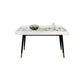 Traditional Luxury Dining Table Rectangle Black 4-foot Wood Fixed Table
