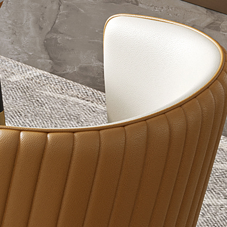 Sillas de comedor de estilo glamorbla nórdico sillas laterales sin brazos con patas de madera