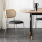 Open Back Side Chair Industrial Armless PU Leather Dining Chairs Clearhalo 'Dining Chairs' 'Dining Tables & Seating' 'dining_chair' 'furn' 'furn_dining_chair' 'Furniture' 'Kitchen & Dining Furniture' 5829318
