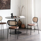 Open Back Side Chair Industrial Armless PU Leather Dining Chairs Clearhalo 'Dining Chairs' 'Dining Tables & Seating' 'dining_chair' 'furn' 'furn_dining_chair' 'Furniture' 'Kitchen & Dining Furniture' 5829323