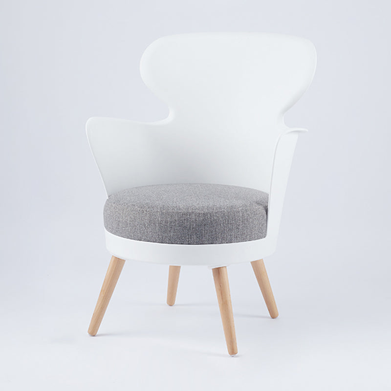 Modern Design Upholstered Dining Chairs Solid Back Chair for Home