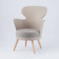 Modern Design Upholstered Dining Chairs Solid Back Chair for Home