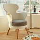 Modern Design Upholstered Dining Chairs Solid Back Chair for Home