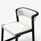 Open Back Side Chair Industrial Style PU Leather Dining Chairs for Home Clearhalo 'Dining Chairs' 'Dining Tables & Seating' 'dining_chair' 'furn' 'furn_dining_chair' 'Furniture' 'Kitchen & Dining Furniture' 5829359