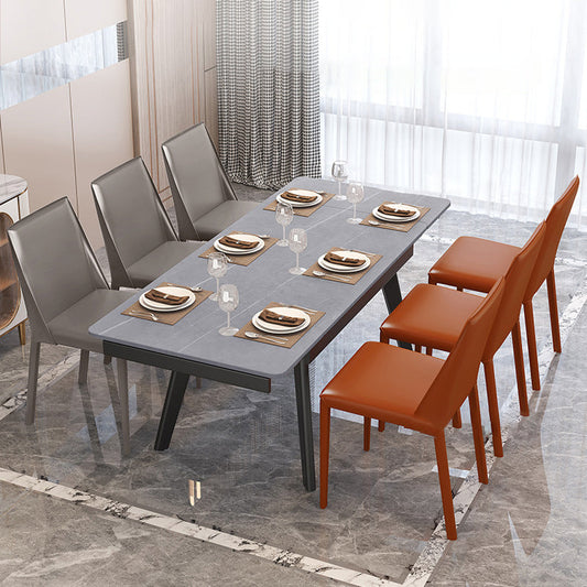 Leather Modern Contemporary  Indoor-Outdoor Side Chair Parsons Chair