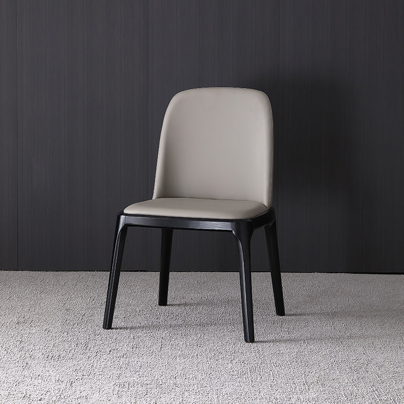 Sillas laterales modernas del comedor sillas sin brazo de madera para el hogar