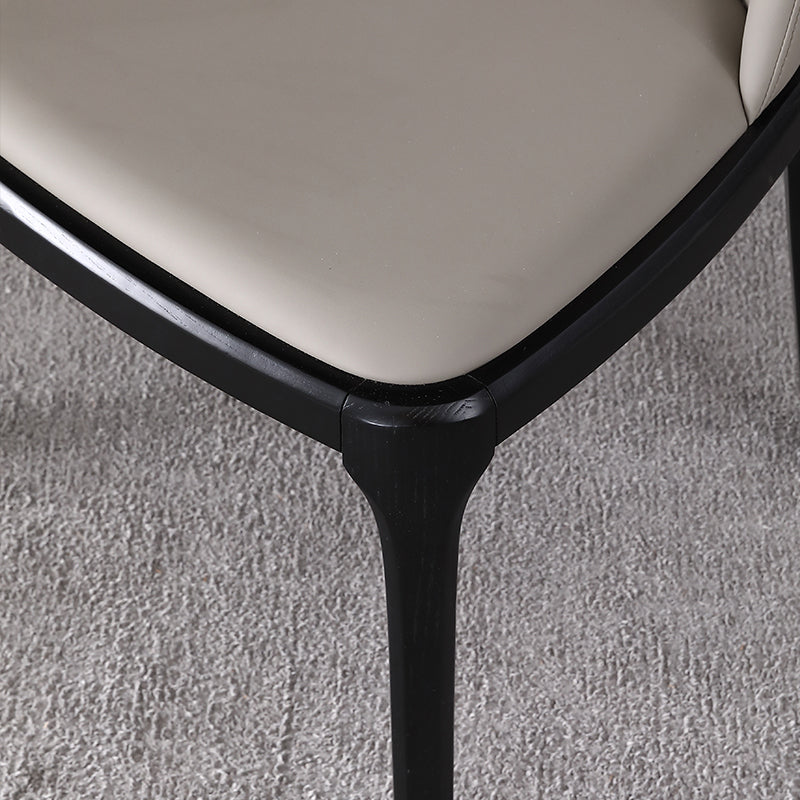 Sillas laterales modernas del comedor sillas sin brazo de madera para el hogar