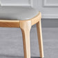 Sillas laterales modernas del comedor sillas sin brazo de madera para el hogar