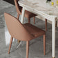 Modern Dining Room Side Chairs Faux Leather Armless Dining Chairs