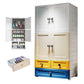 Eigentijdse garderobe kast plastic scharnierende garderobe armoire