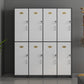 Natural Finish Cabinet with Hinged Door Contemporary Interior Storage Cabinet