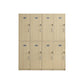 Natural Finish Cabinet with Hinged Door Contemporary Interior Storage Cabinet