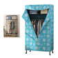 Contemporary Style Wardrobe Metal 1-Door Wardrobe Closet for Bedroom
