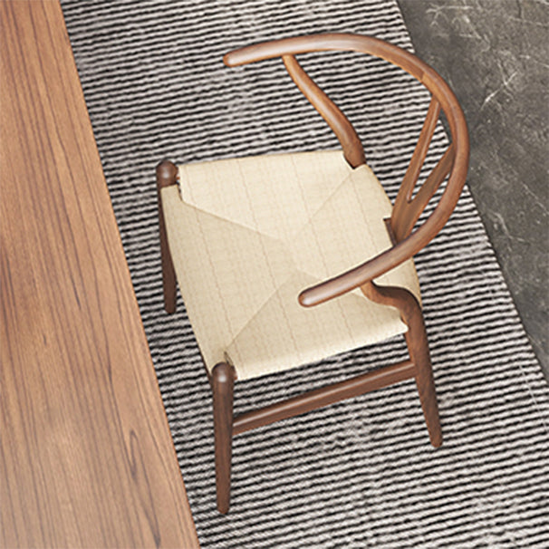 Set di mobili da pranzo moderni 1/6 pezzi tavolo da pranzo in legno massiccio marrone scuro