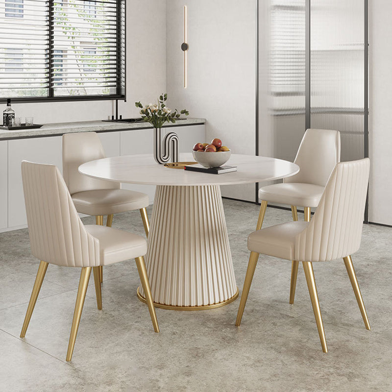 Set di tavoli da pranzo rotondo 1/2/3/5/7 PCS SINTERATO SINTERATO TOVOLO