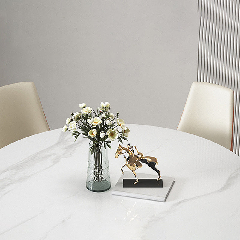 Set di tavoli da pranzo rotondo 1/2/3/5/7 PCS SINTERATO SINTERATO TOVOLO