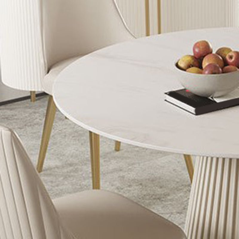 Set di tavoli da pranzo rotondo 1/2/3/5/7 PCS SINTERATO SINTERATO TOVOLO