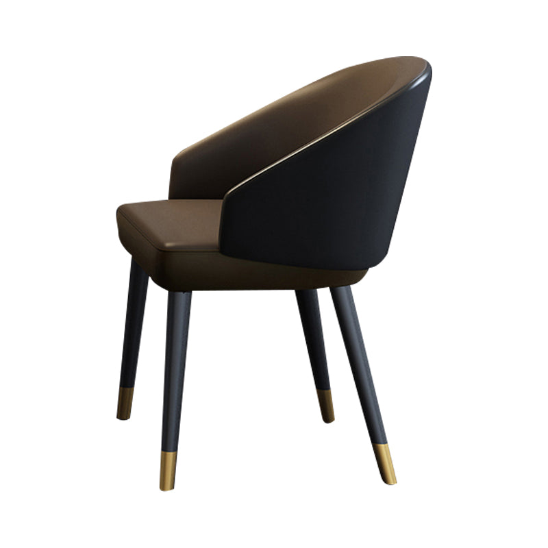 Juego de mesa de comedor interior Glam, juego de comedor con caballete rectangular de 1/4/5/7 piezas en negro