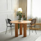 Set da pranzo in legno massiccio 1/2/3/4 pezzi tavolo da pranzo rotondo con sedie Windsor