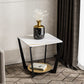 Industrial Accent Table Nightstand Lower Shelf Night Table for Bedroom Clearhalo 'Bedroom Furniture' 'furn' 'furn_night_stand' 'Furniture' 'night_stand' 'Nightstands' 5833111