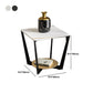 Industrial Accent Table Nightstand Lower Shelf Night Table for Bedroom Clearhalo 'Bedroom Furniture' 'furn' 'furn_night_stand' 'Furniture' 'night_stand' 'Nightstands' 5833115