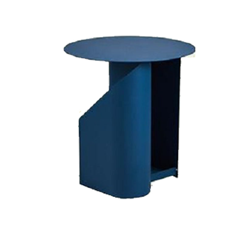 Comodino da tavolo di accento in metallo industriale 18,3 "comodino da letto alto