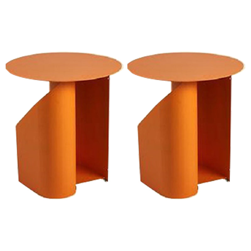 Comodino da tavolo di accento in metallo industriale 18,3 "comodino da letto alto