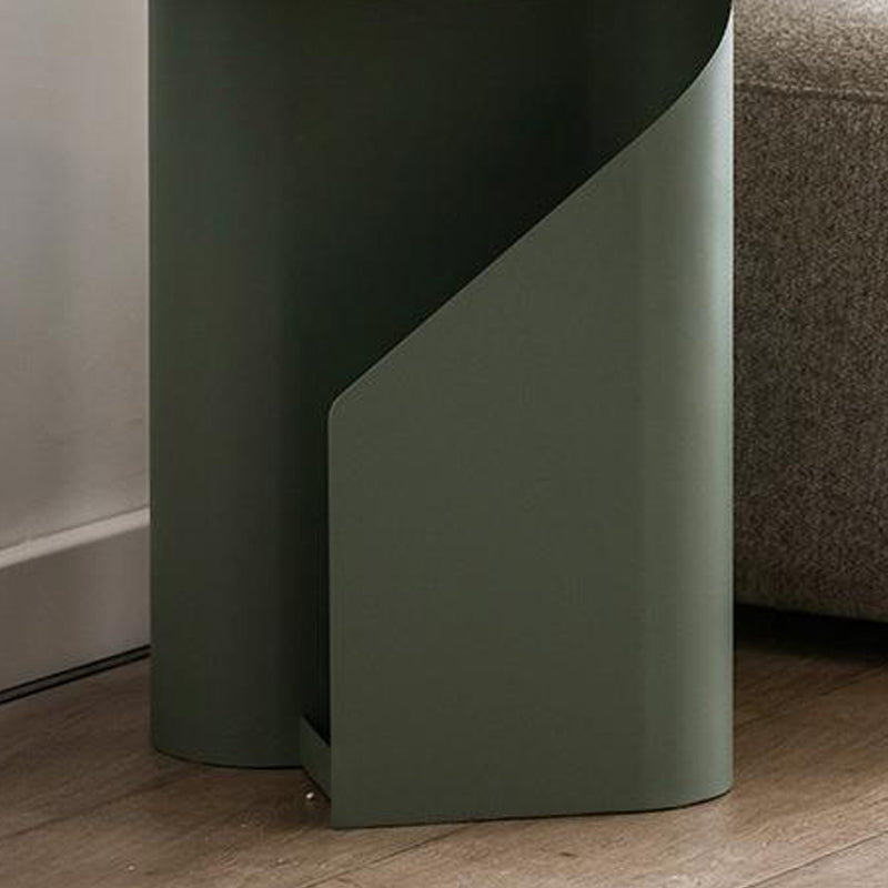 Comodino da tavolo di accento in metallo industriale 18,3 "comodino da letto alto