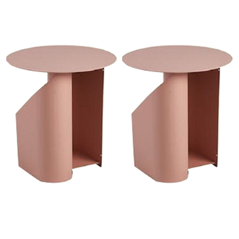 Comodino da tavolo di accento in metallo industriale 18,3 "comodino da letto alto