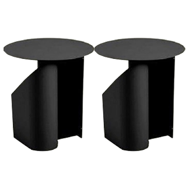 Comodino da tavolo di accento in metallo industriale 18,3 "comodino da letto alto